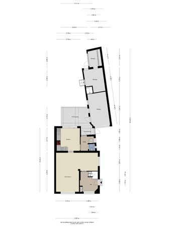 Floorplan - Veersestraat 16A, 6143 AN Guttecoven
