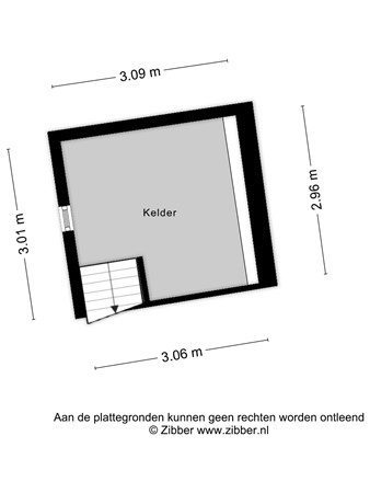 Floorplan - Veersestraat 16A, 6143 AN Guttecoven