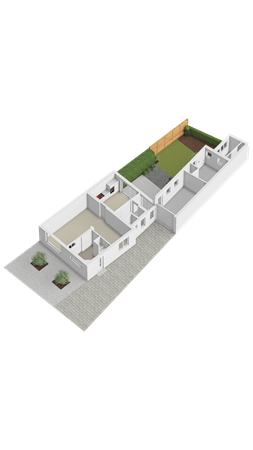Floorplan - Veersestraat 16A, 6143 AN Guttecoven