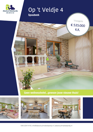 Brochure preview - Op 't Veldje 4, 6176 BK SPAUBEEK (1)