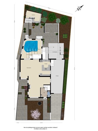 Floorplan - Op 't Veldje 4, 6176 BK Spaubeek