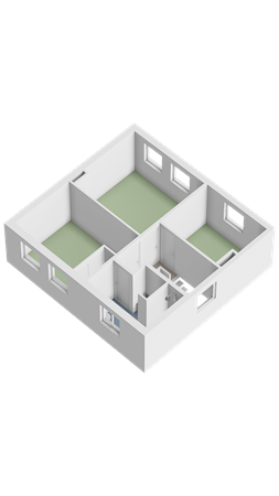 Floorplan - Op 't Veldje 4, 6176 BK Spaubeek
