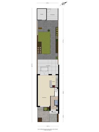 Floorplan - Willem van Gelre-Gulikstraat 36, 6137 HB Sittard