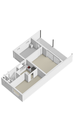 Floorplan - Jupiterstraat 12, 6161 XE Geleen