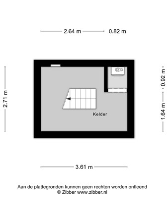 Floorplan - Jupiterstraat 11, 6161 XC Geleen