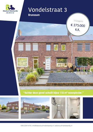 Brochure preview - Vondelstraat 3, 6445 AE BRUNSSUM (1)