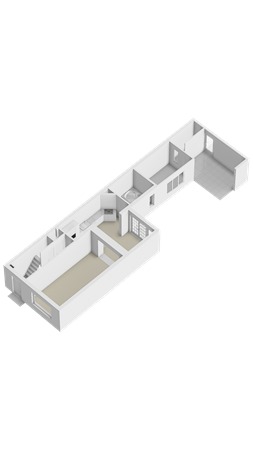 Floorplan - Vondelstraat 3, 6445 AE Brunssum