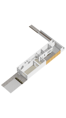 Floorplan - Vondelstraat 3, 6445 AE Brunssum