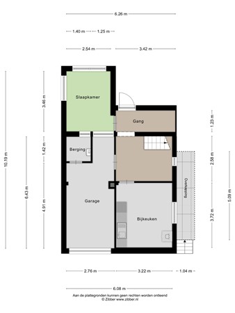 Floorplan - Kloosterweg 25, 6301 WK Valkenburg