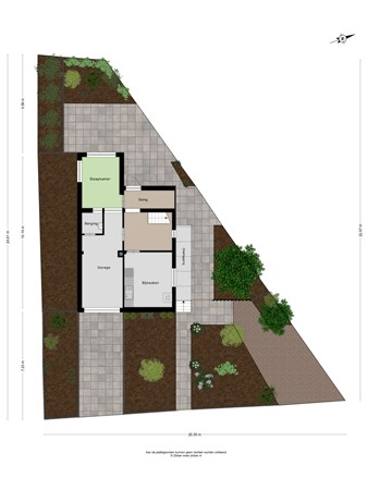 Floorplan - Kloosterweg 25, 6301 WK Valkenburg