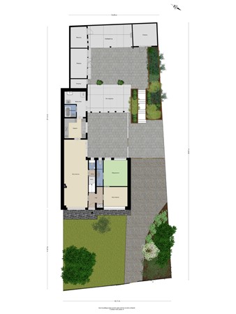 Floorplan - Meuserstraat 145, 6464 EC Kerkrade