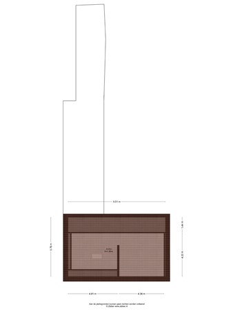 Floorplan - Meuserstraat 145, 6464 EC Kerkrade