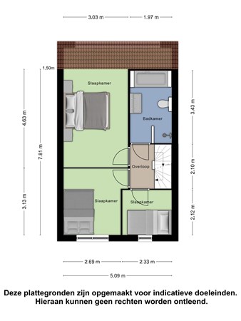 Floorplan - Dr. Colijnstraat 39, 1775 CG Middenmeer