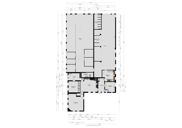 Floorplan - Skanserwei 22, 9133 DV Eanjum