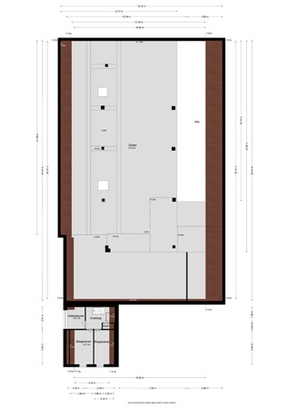 Floorplan - Skanserwei 22, 9133 DV Eanjum