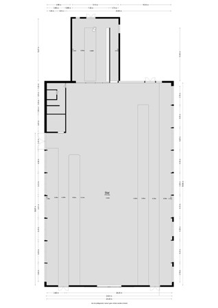 Floorplan - Skanserwei 22, 9133 DV Eanjum