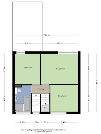Floorplan - Valtherzandweg 247, 7815 AT Emmen