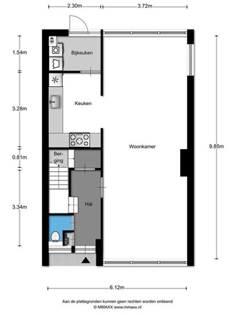 Floorplan - Arve 29, 7824 RK Emmen