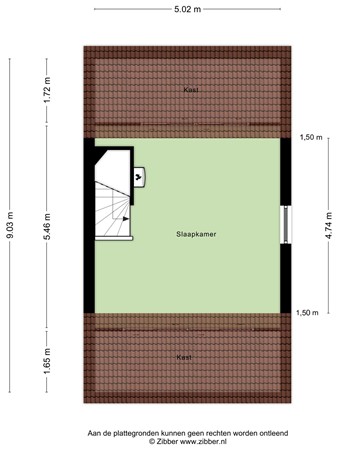 Floorplan - Weegbree 8, 7742 TC Coevorden
