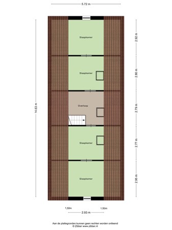 Floorplan - Nieuwe Weg 181, 7844 NE Veenoord