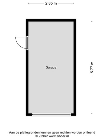 Floorplan - Nieuwe Weg 181, 7844 NE Veenoord