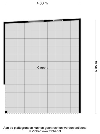 Floorplan - Nieuwe Weg 181, 7844 NE Veenoord