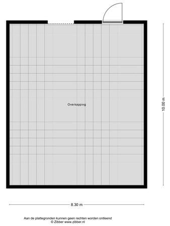 Floorplan - Nieuwe Weg 181, 7844 NE Veenoord