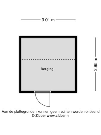 Floorplan - De Scheper 7, 7841 GJ Sleen