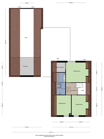 Floorplan - Steigerwijk 27, 7918 TM Nieuwlande