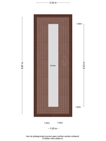 Floorplan - Scheerturfstraat 24, 7848 CM Schoonoord