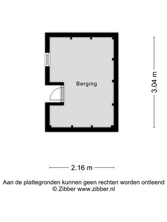 Floorplan - Weerdingerweg 24, 7872 TD Valthe