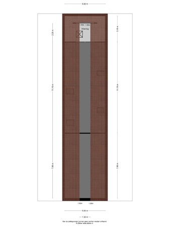 Floorplan - Wilhelmsweg 28, 7814 VD Emmen