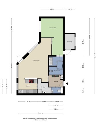 Floorplan - Ermerzand 172, 7843 PS Erm
