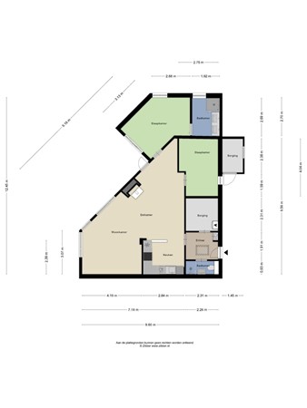 Floorplan - Ermerzand 7, 7843 PN Erm