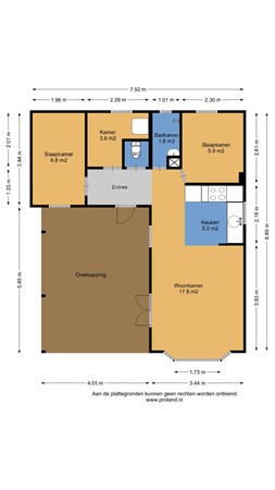 Floorplan - Steenbakkersweg 7-334, 7843 RM Erm
