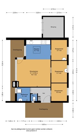 Floorplan - Slenerweg 83-10, 7848 AG Schoonoord