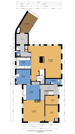Floorplan - Waterkampenweg 1a, 7846 AE Noord-Sleen