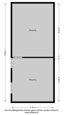Floorplan - Waterkampenweg 1a, 7846 AE Noord-Sleen