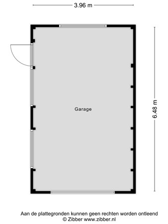 Floorplan - Sportparklaan 1, 7848 BA Schoonoord