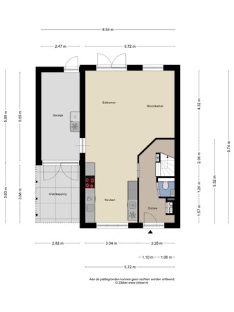 Floorplan - Hendricus Krijthestraat 29, 7742 KA Coevorden