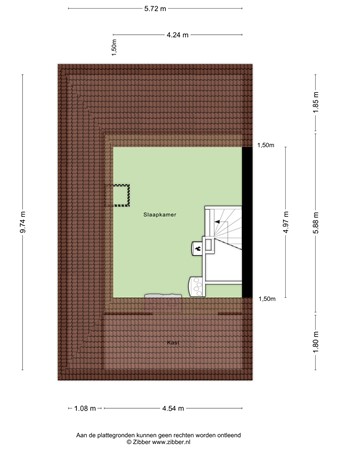 Floorplan - Hendricus Krijthestraat 29, 7742 KA Coevorden