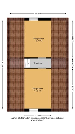 Floorplan - Braambos 10, 7841 GM Sleen