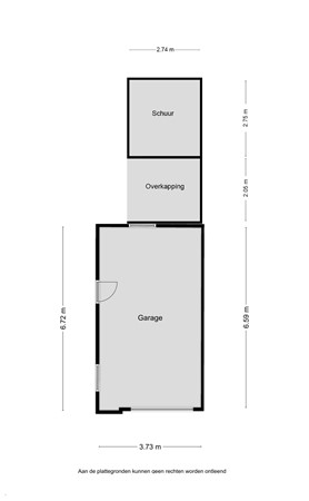 Floorplan - Herendijk 178, 7833 JK Nieuw-Amsterdam