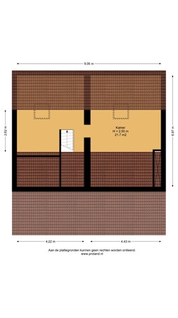 Floorplan - Zuidenveldstraat 25, 7841 CK Sleen