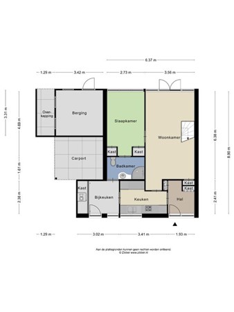 Floorplan - Doemakkers 16, 7861 BG Oosterhesselen