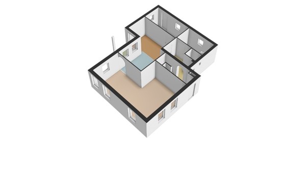 Floorplan - Zandstraat 24, 7887 BX Erica