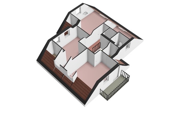 Floorplan - Zandstraat 24, 7887 BX Erica