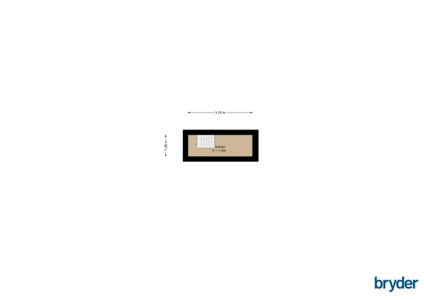 Floorplan - Zandstraat 24, 7887 BX Erica