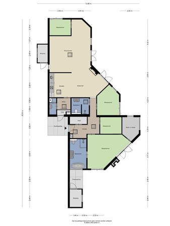 Floorplan - Ermerzand 170, 7843 PS Erm
