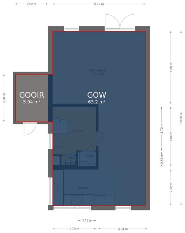 mediumsize floorplan